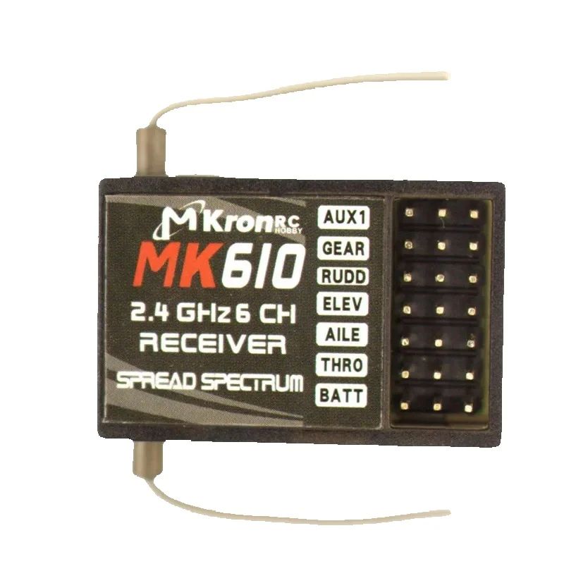 - Remote Control (Rc) Drone - DSM2 MK610 AR6100 2.4G 6CH RC