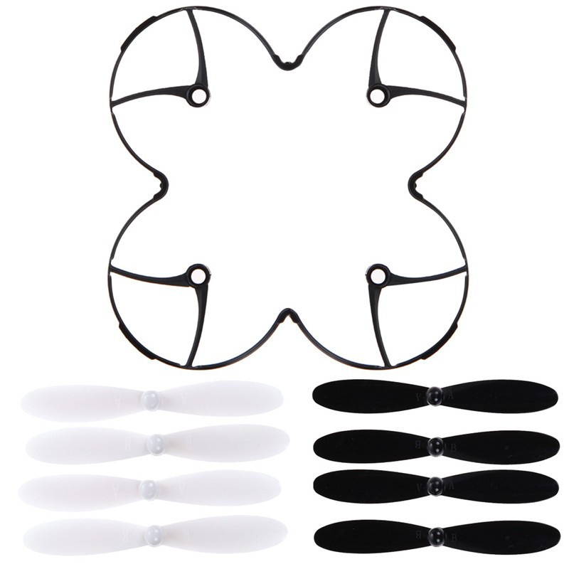 Drone Rc Aircraft - Hubsan X4/X6 Propeller Guard Ring+8 Pcs