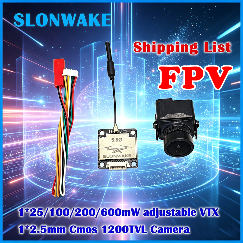 - Remote Control (Rc) Drone - SLONWAKE Ready to use 5.8G 48CH
