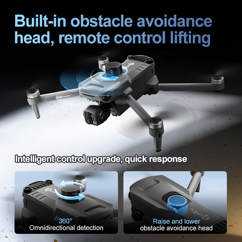 8K 3 Axis Gimbal Brushless 7.2 - Drone Kf Rc reseña y precio