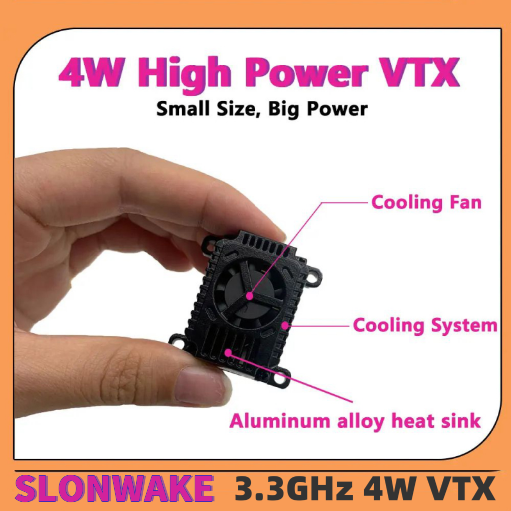 SLONWAKE FPV 3.3G 16CH 4000mW  - - Remote Control (Rc) Drone reseña y precio