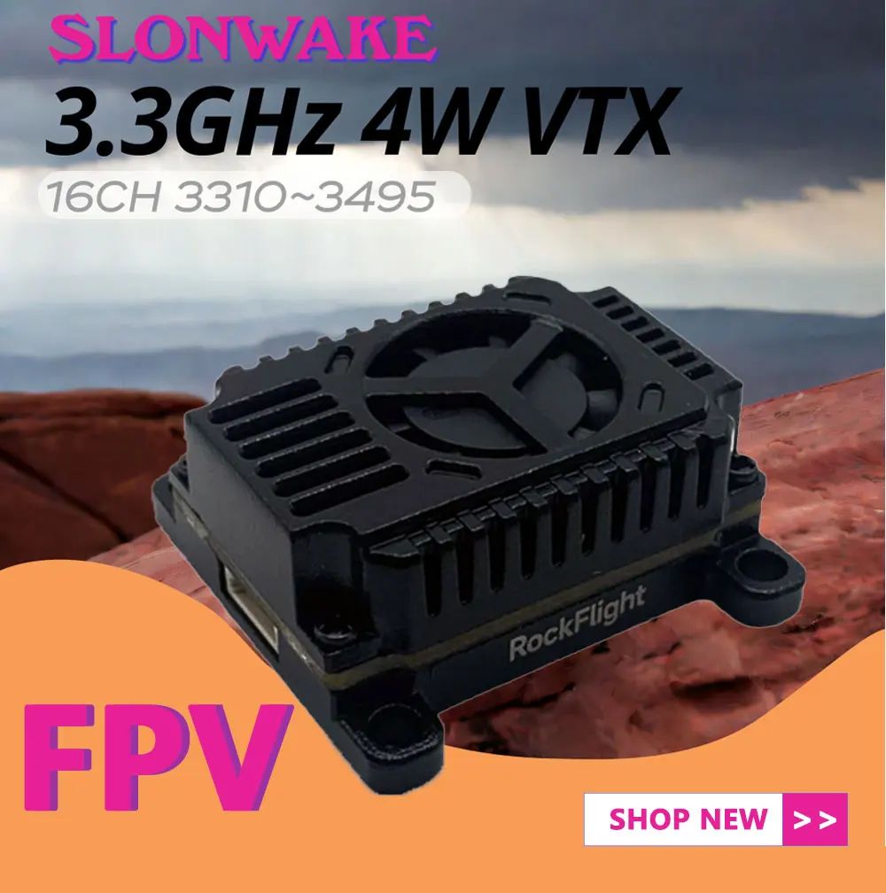 SLONWAKE FPV 3.3G 16CH 4000mW  - - Remote Control (Rc) Drone reseña y precio