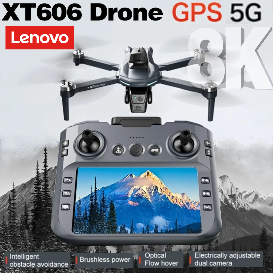 Lenovo XT606 Drone Professiona - Drone E88Pro Rc 4K reseña y precio