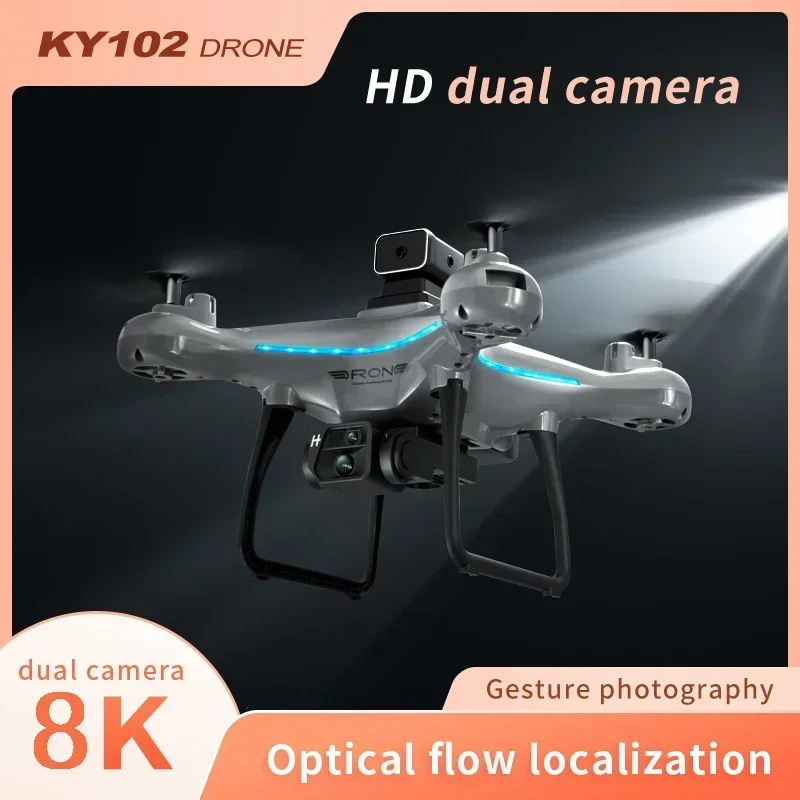 KY102 Drone 8K Profesional Dua - Drone Ky102 Rc reseña y precio