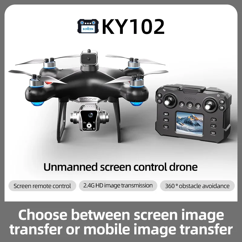 Drones Ky102 4K Dual Camera 4  - Drone Ky102 Rc reseña y precio