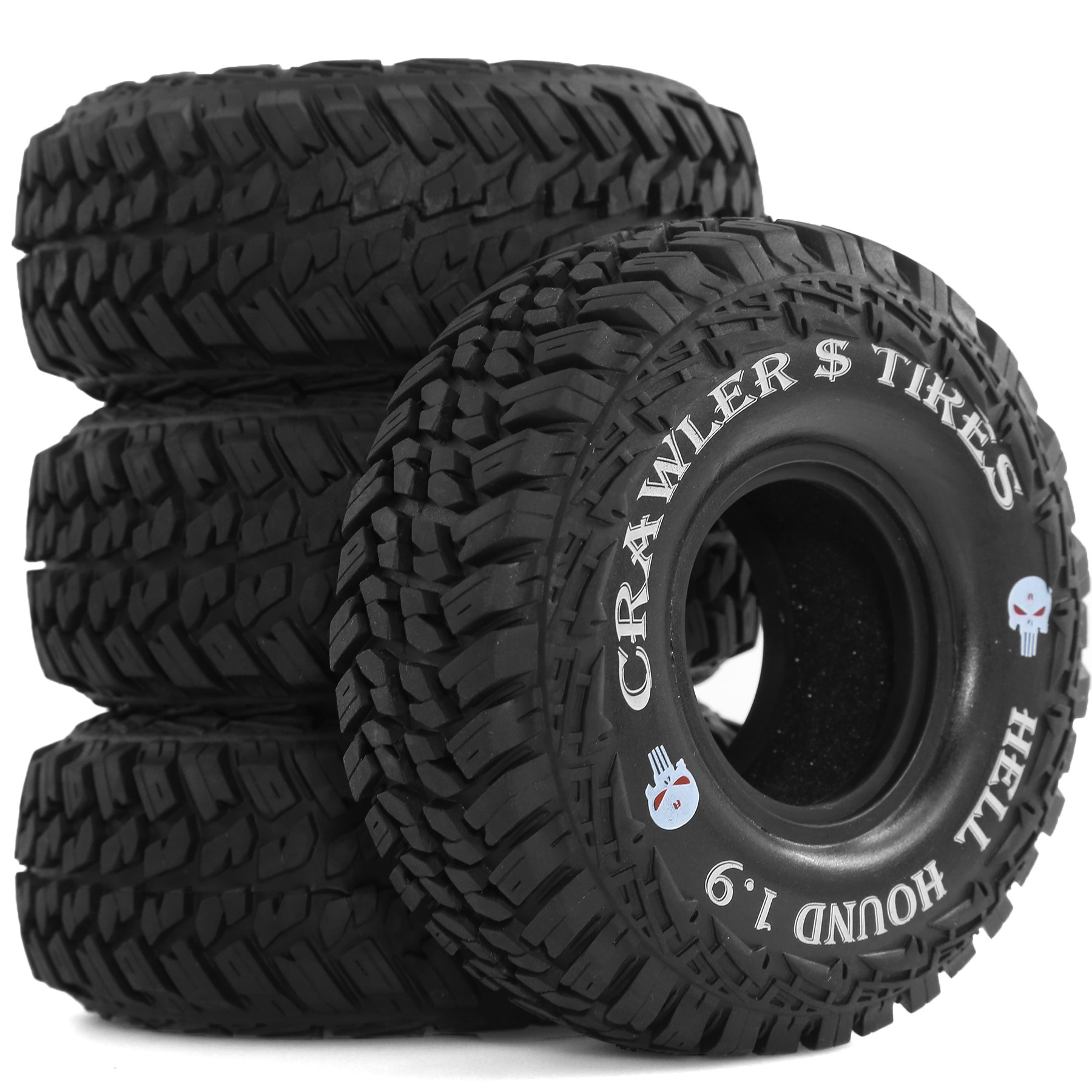 1.9 RC Tires 1/10 Rubber All T - Rc Rock Crawler reseña y precio
