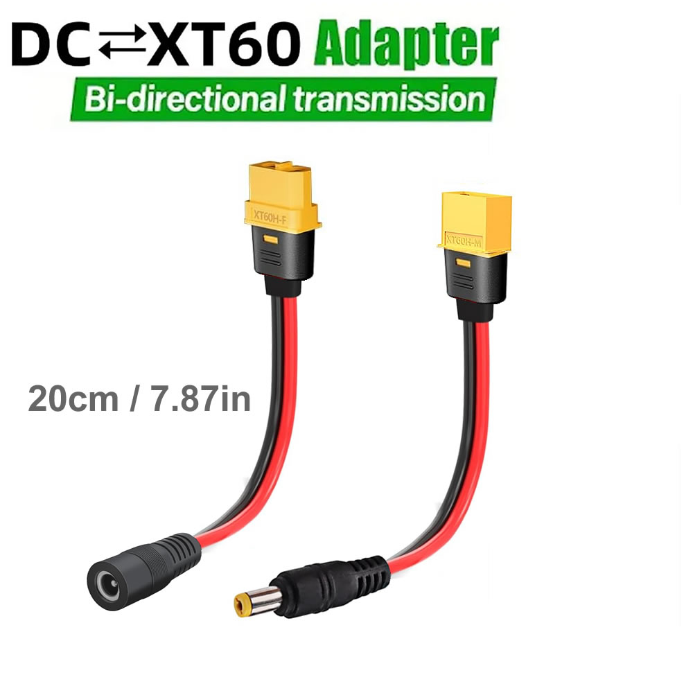 XT60 Plug Female Male To DC 5. - Drone Rc Car Hybrid reseña y precio