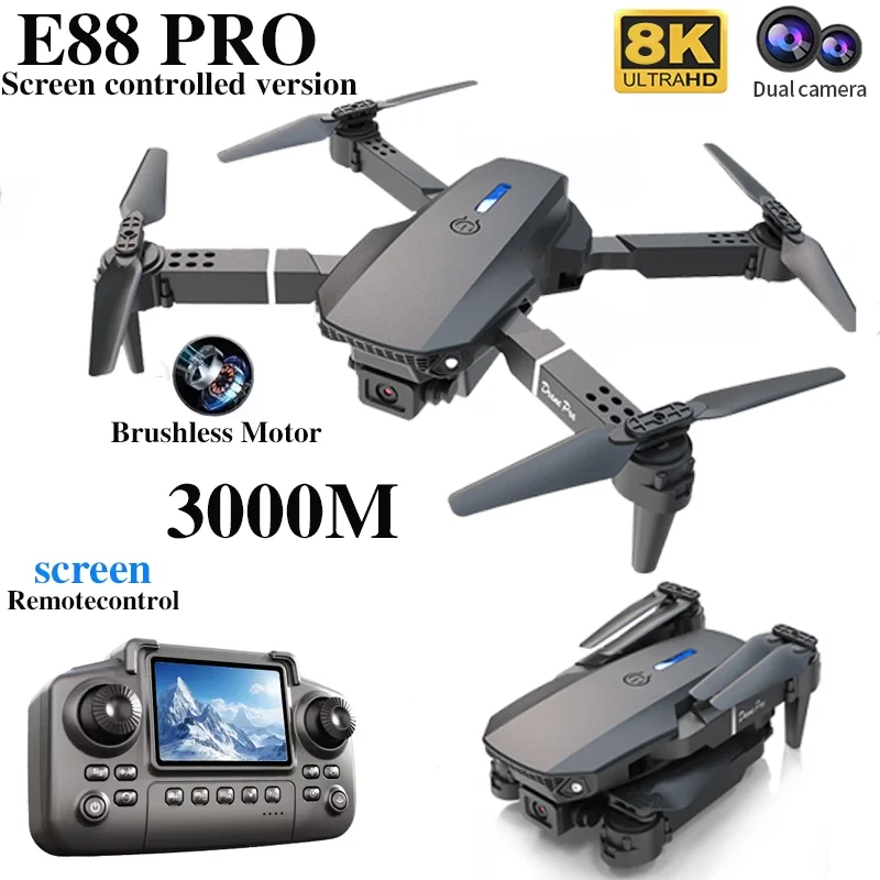 Professional E88 PRO Drone wit - Rc Drone Uav reseña y precio
