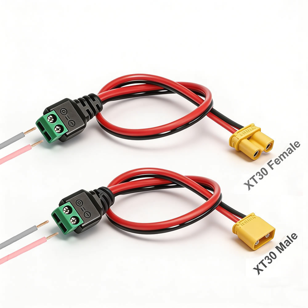 2-Pin Terminal Solderless to X - Drone Rc Car Hybrid reseña y precio