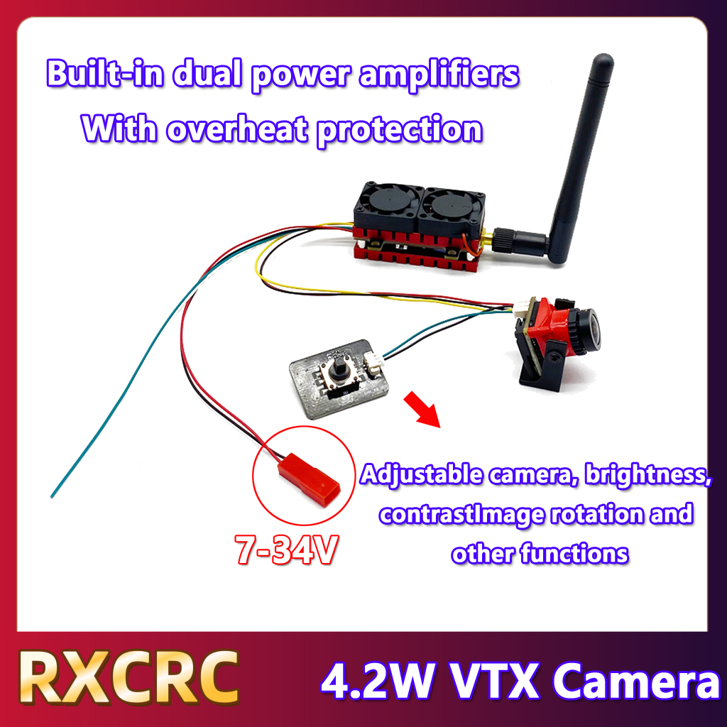 RXCRC 5.8G 48CH 4.2W High Powe - - Remote Control (Rc) Drone reseña y precio