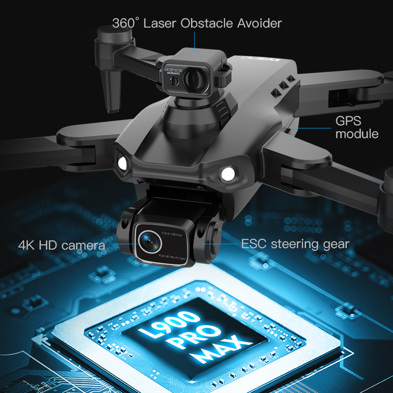 L900 Pro SE MAX GPS Drone 4K P - Drone E88Pro Rc 4K reseña y precio