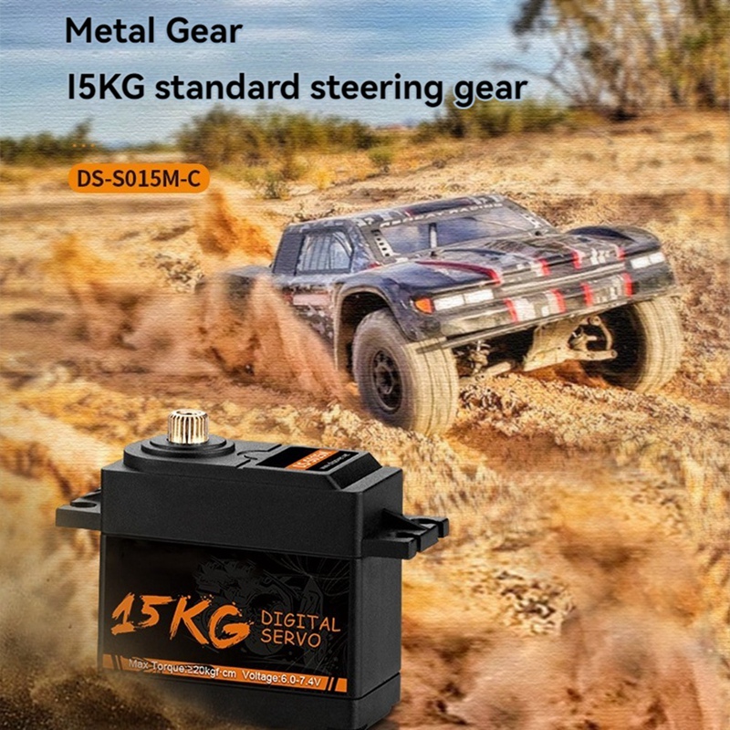 Mini Servo 15KG Metal Gear Min - Drone With Rc reseña y precio