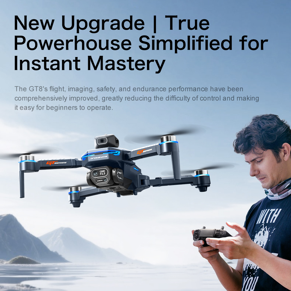 Lenovo GT8 Drone 8K Profession - Drone E88Pro Rc 4K reseña y precio