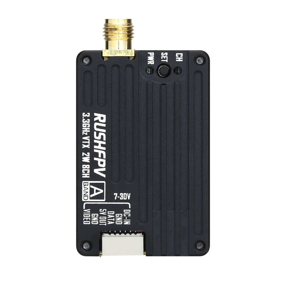 RUSHFPV 3.3G 2W VTX Transmitte - - Remote Control (Rc) Drone reseña y precio