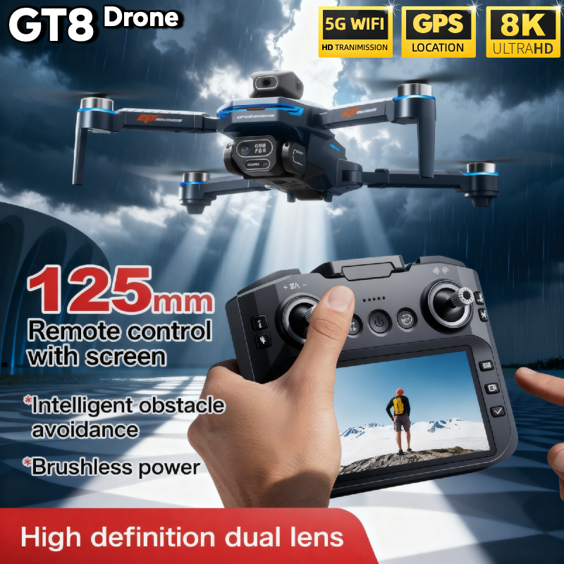 For Genuine GT8 Drone 4K Profe - Drone E88Pro Rc 4K reseña y precio