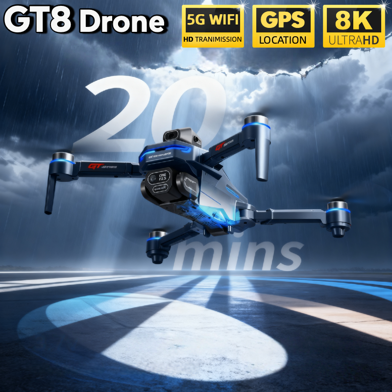 For Genuine GT8 Drone 4K Profe - Drone E88Pro Rc 4K reseña y precio
