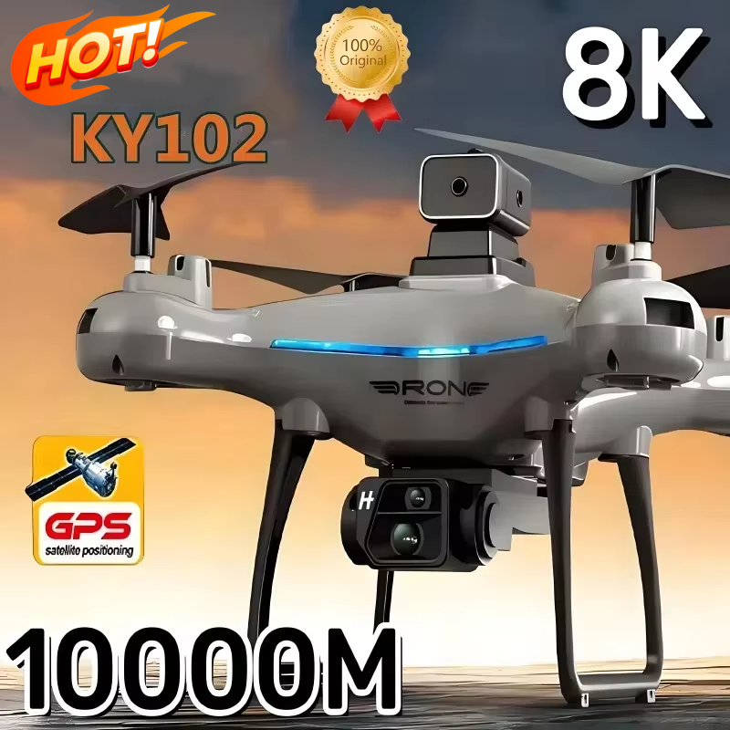 KY102 Drone 8K Profesional HD  - Drone Ky102 Rc reseña y precio