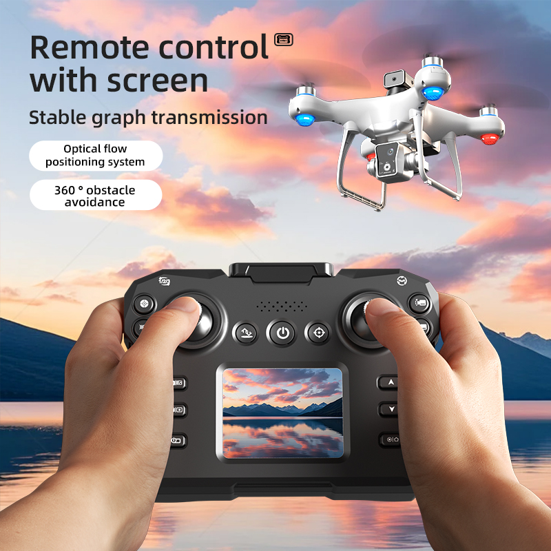 Brushless RC Drone Screen Cont - Drone Ky102 Rc reseña y precio