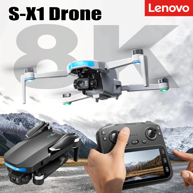 Lenovo S-X1 Drone 8K HD Profes - Drone E88Pro Rc 4K reseña y precio