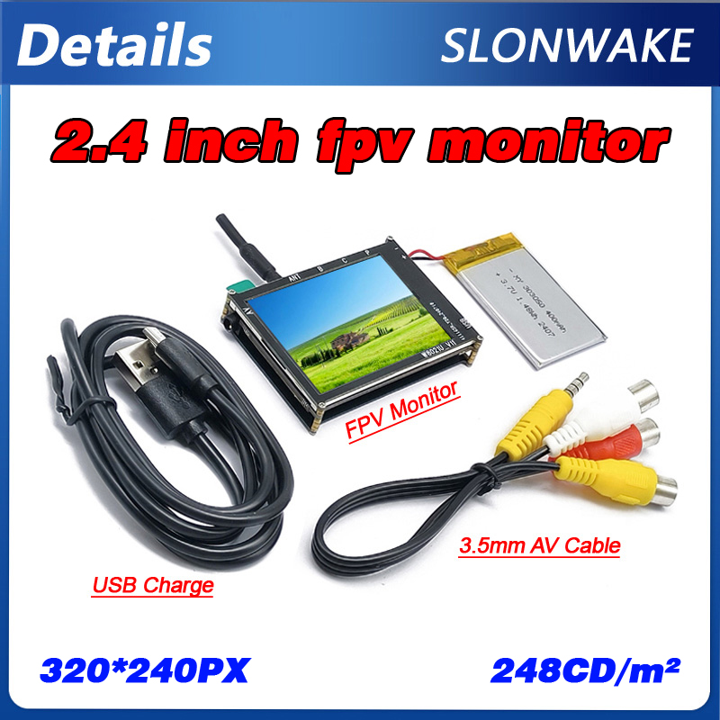 Micro 5.8G 56CH 2.4 Inch LCD 4 - Rc Drone Uav reseña y precio