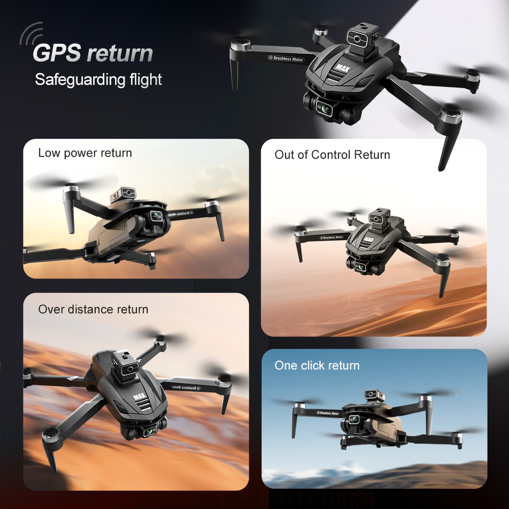 V168 PRO Max GPS Drone 8K Prof - Drone E88Pro Rc 4K reseña y precio