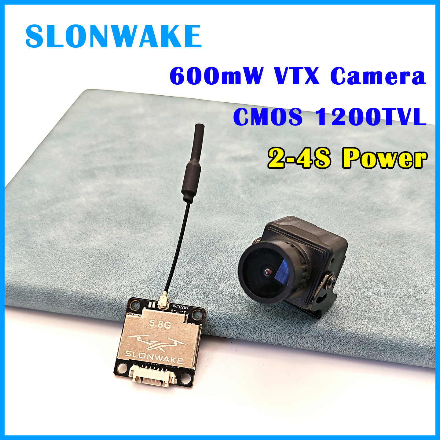 SLONWAKE Ready to use 5.8G 48C - - Remote Control (Rc) Drone reseña y precio