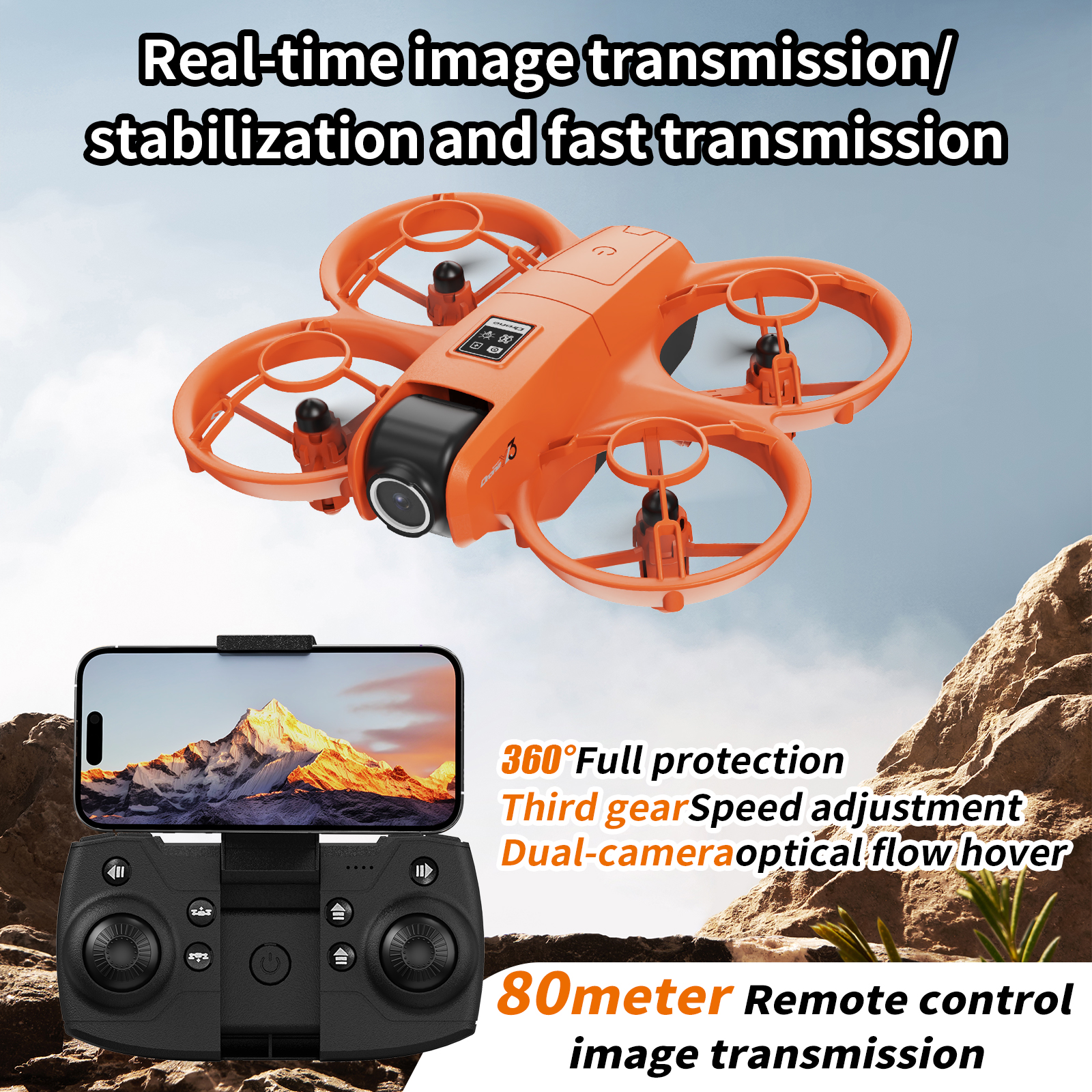 YT YL3 Mini Drone With Dual Ca - Drone Rc Yl3 reseña y precio