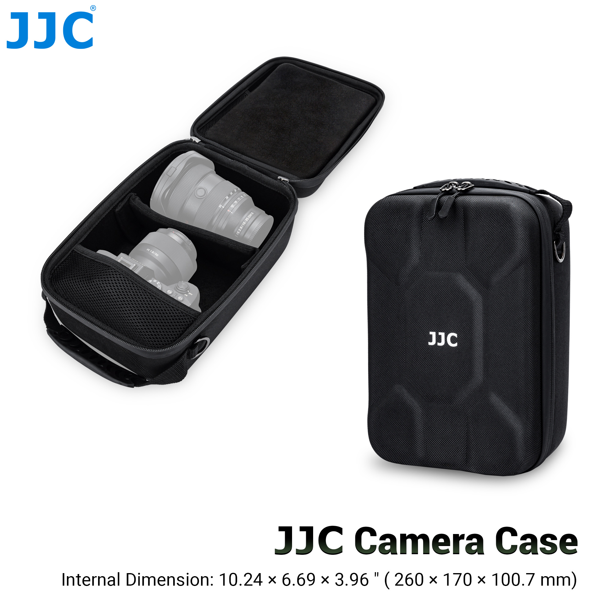 JJC Camera Case Hard Shell Tra - Drone Rc Controller Belt reseña y precio