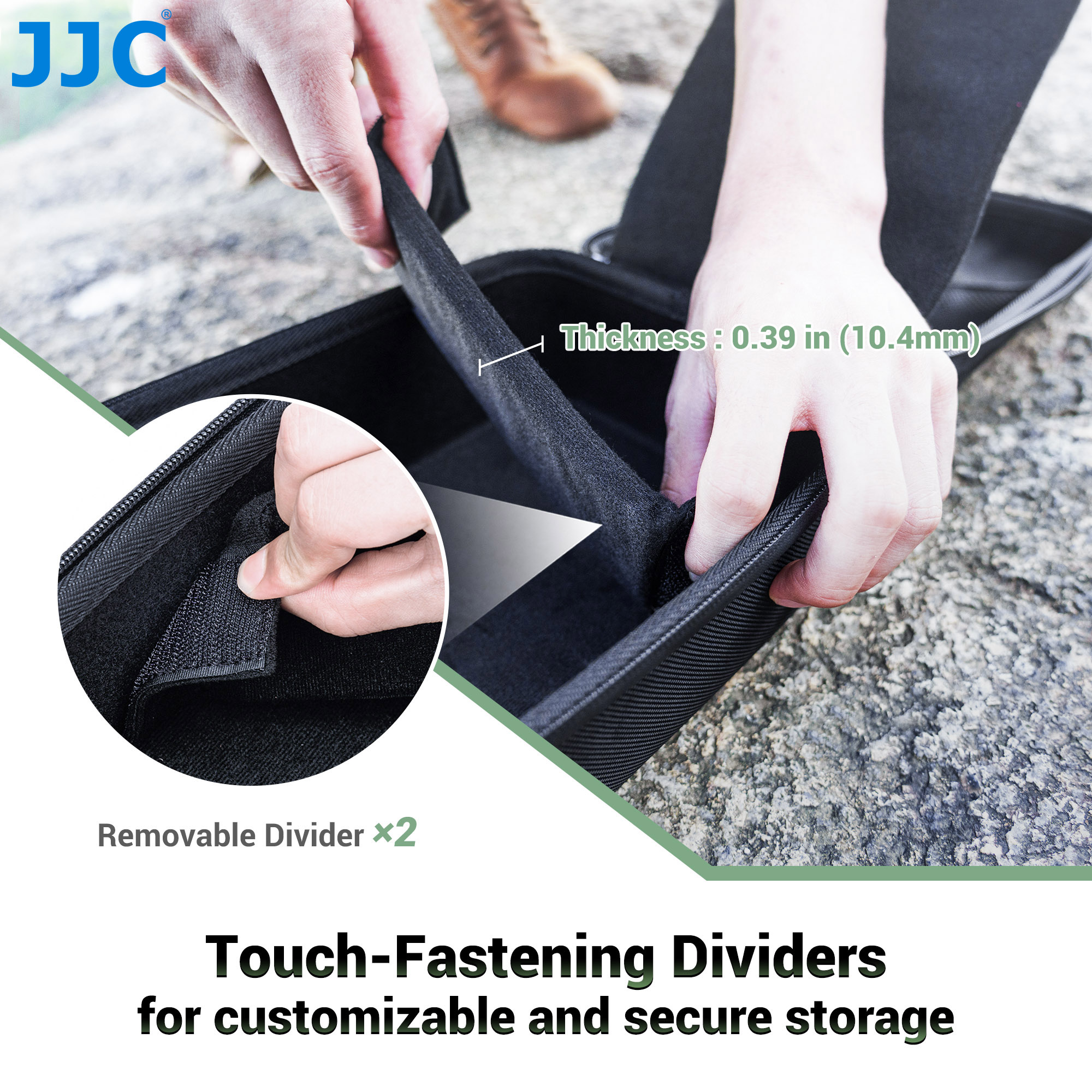 JJC Camera Case Hard Shell Tra - Drone Rc Controller Belt reseña y precio
