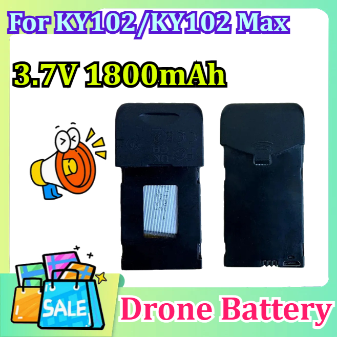 3.7V 1800mAh Drone Battery for - Drone Ky102 Rc reseña y precio