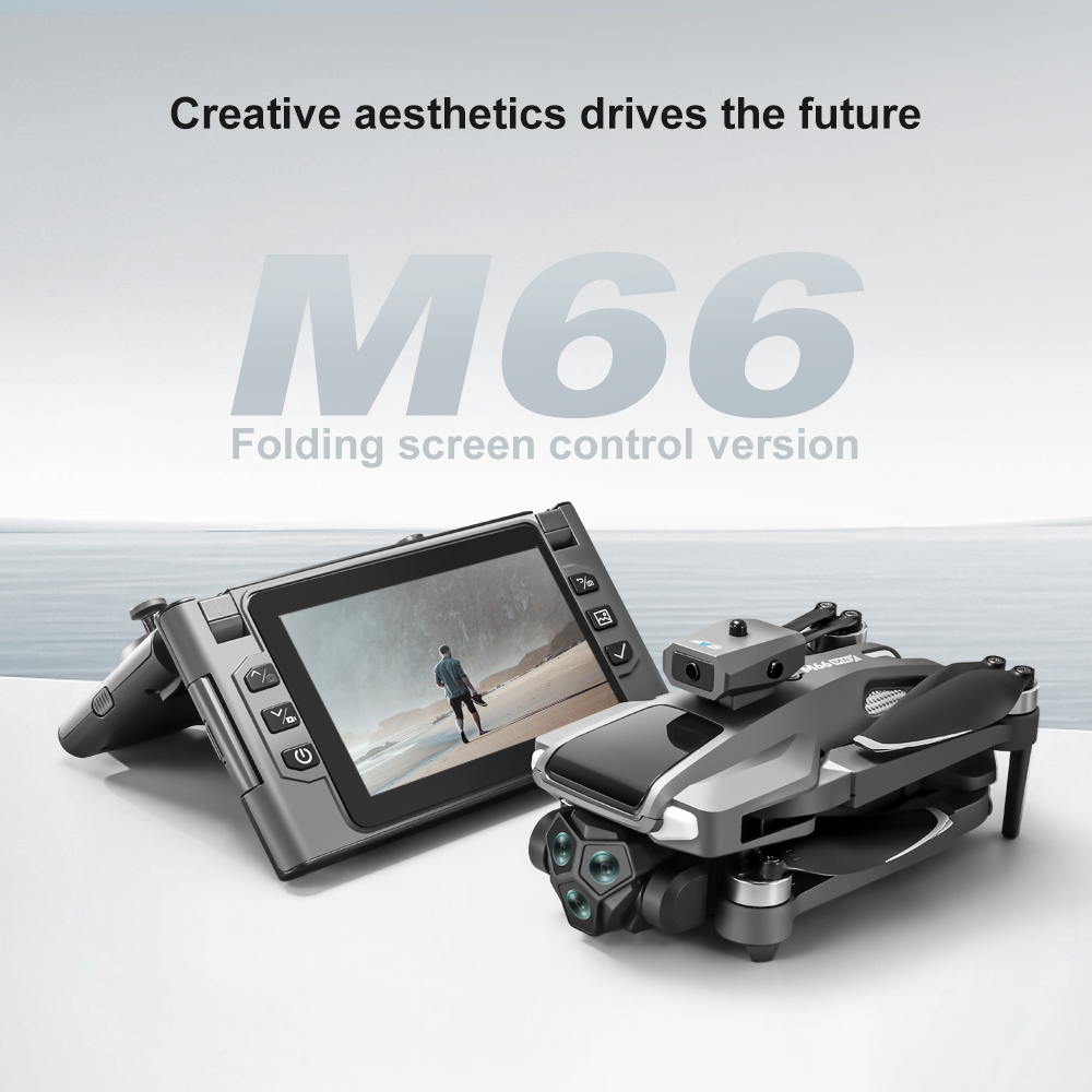 Foldable M66 RC Drone with 4.5 - Drone Kf Rc reseña y precio