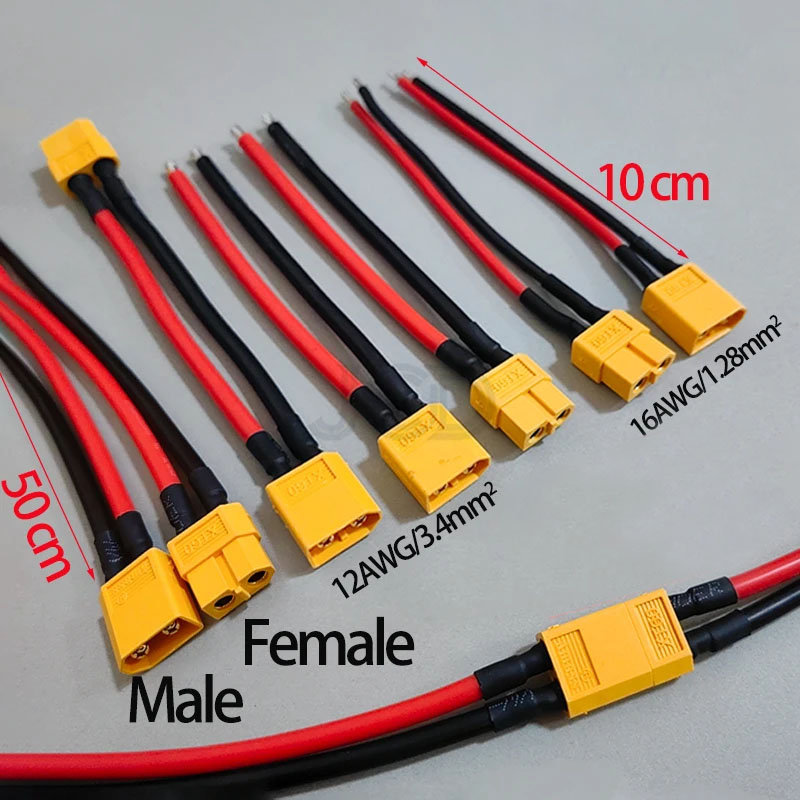 1PCS XT60 Male Female Connecto - Drone Rc Car Hybrid reseña y precio