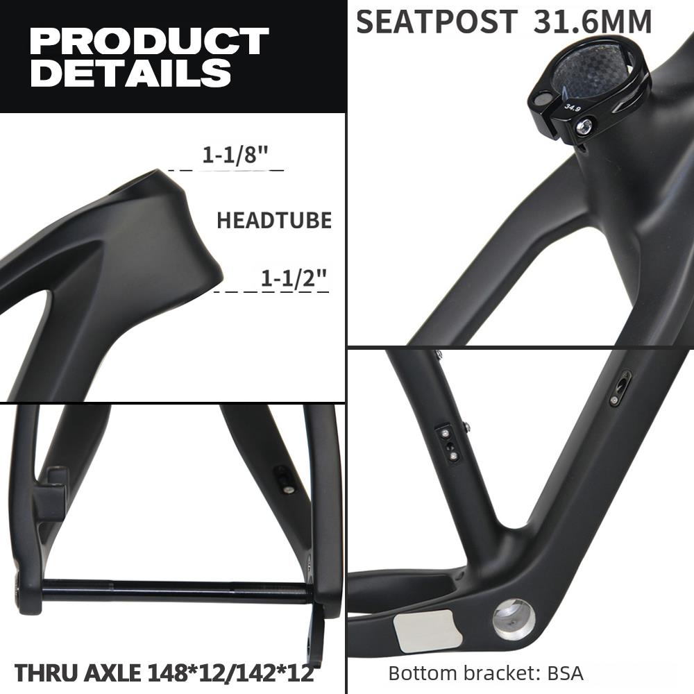 TANKE 29er Carbon Mountain Bik - Heavy Lift Drone Frame reseña y precio