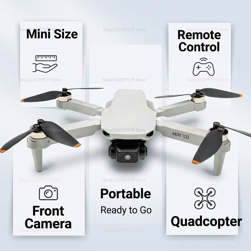 AERI 100 Drone with FPV VR Gog - Drone Rc Under 1000 reseña y precio