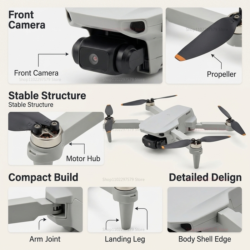 AERI 100 Drone with FPV VR Gog - Drone Rc Under 1000 reseña y precio