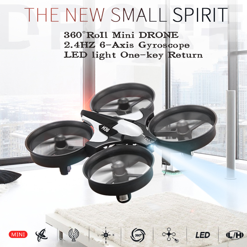 jjrc H36 Mini Drone 3D Flip He - Rc Drone Uav reseña y precio