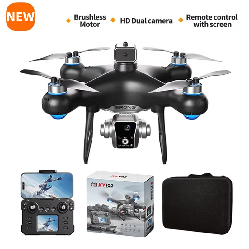 KY102 RC Drone 8K HD Professio - Drone Ky102 Rc reseña y precio
