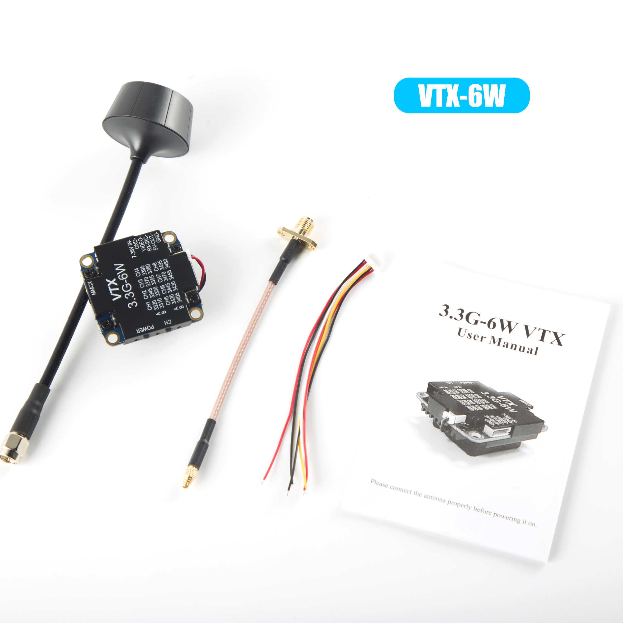 FPV Video Transmitter 3.3G 6W  - - Remote Control (Rc) Drone reseña y precio
