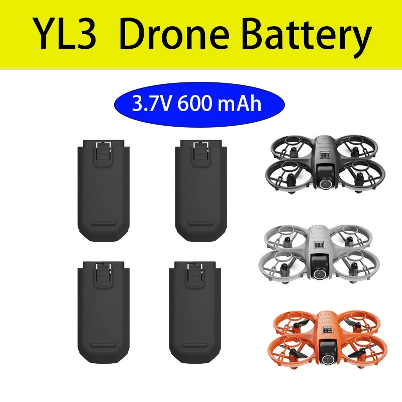 YL3 Mini Drone Battery 3.7V 60 - Drone Rc Yl3 reseña y precio