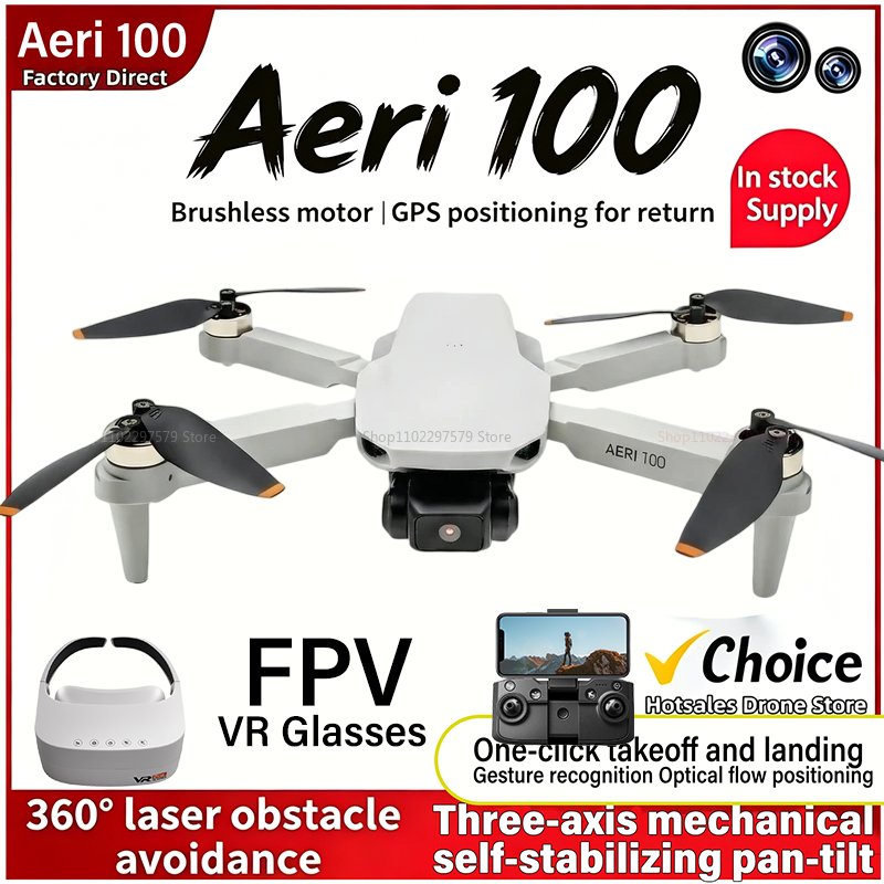 New Aeri 100 GPS Drone Factory - Drone Rc Under 1000 reseña y precio