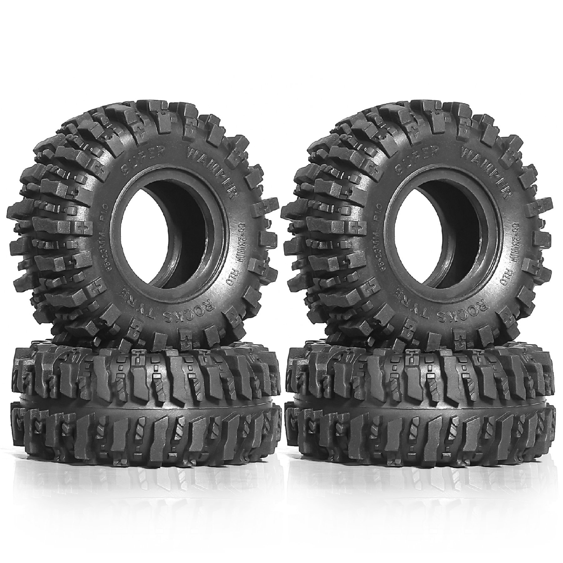 1.0 RC Crawler Tires 1/24 1/18 - Rc Rock Crawler reseña y precio